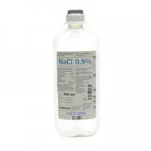 Раствор натрия хлорид 0.9% флакон 500мл №10 полиэтиленовая упаковка- цены в Доброполье