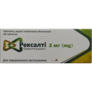 Рексалті табл. 2 мг №28- ціни у Луцьку