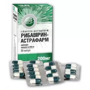 Инструкция к препарату Рибавирин-Астрафарм 200мг №30