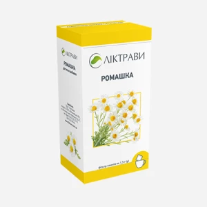 Ромашка фільтр-пакети 1,3г №40- ціни у Вінниці