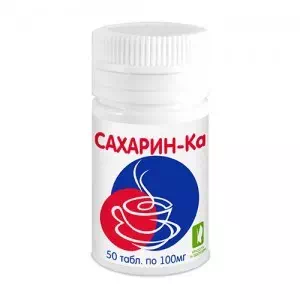 Сахарин-ка подсластитель табл.0.1г №50- цены в Днепре