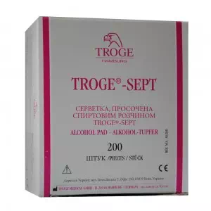 Салфетки тампон спирт. TROGE-SEPT №200- цены в Марганце