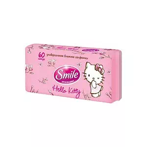 Салфетки вл.Smile Hello Kitty №60- цены в Марганце