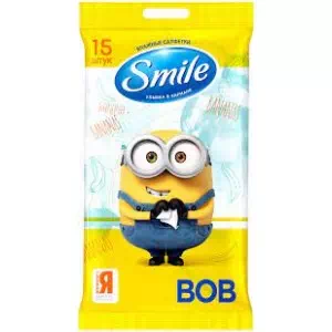 Серветки вл.Smile Minions mix limited edition №15- ціни у Білій Церкві