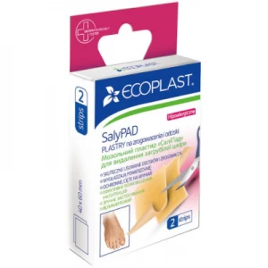 Інструкція до препарату Пластир мозольний Ecoplast SaliPad СаліПад №2