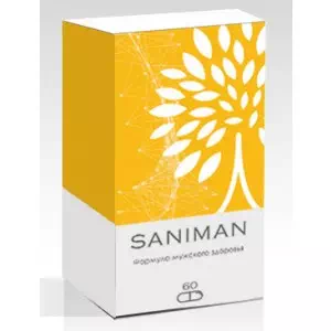 Отзывы о препарате SANIMAN, 6 блистеров по 10 капсул300мг в 1 капсуле