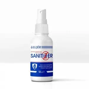 Sanitizer дезинфицируещее средство для рук тела 50мл- цены в Каменское