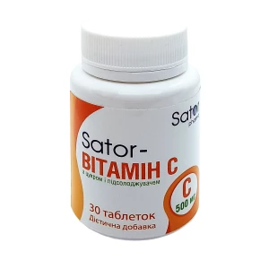 SATOR-Витамин З таблетки №30 SATOR PHARMA- цены в Черкассах