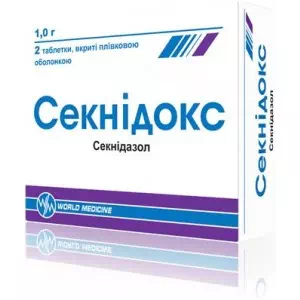 Секнидокс 1г таблетки №2- цены в Ивано - Франковск