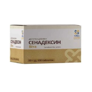 Сенадексин Вита Vitacore А+ таблетки №500- цены в Кременчуге