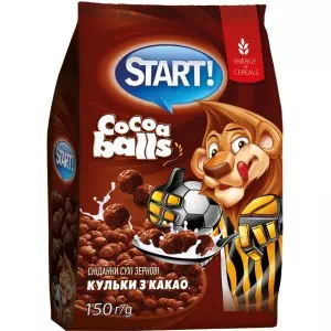Шарики шоколадные Start 150г Акса- цены в Знаменке