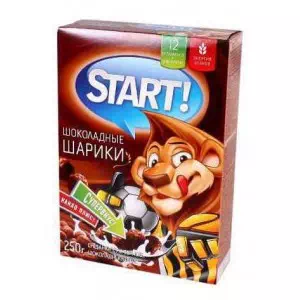 Шарики шоколадные Start 250г Акса- цены в Знаменке