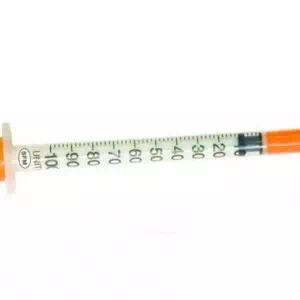 Шприц інсуліновий U-100 1мл (0.3х8) N1- ціни у Золочеві