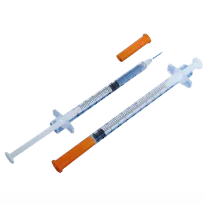Шприц инсулиновый 1 мл U-100 Medicare (0,33 х 13 мм) №1- цены в Запорожье