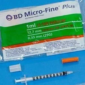 Отзывы о препарате Шприц одн. 1мл инсул. U-100 N10 Micro-Fine Plus(0.33х12.7) 29G 320909