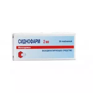 Сиднофарм таблетки 2мг №30- цены в Николаеве