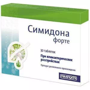 Симидона форте таблетки 13мг №30 (30х1) блистер- цены в Чернигове