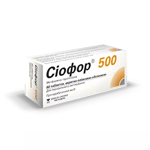 Сиофор-500 таблетки 500мг №60- цены в Кривой Рог