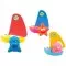 Фото - BABY TEAM Набор игрушек для ванны Веселый сёрфер 9007_розовый арт.34794