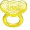 Фото - BABY TEAM Прорезыватель с водой Мишка Мышка с кольцом 4005_желтая мышка с колечком арт.34668
