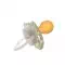 Фото - BABY TEAM Пустышка латексная вишнеподобной формы с колпачком, 6+, ночная арт.38751