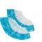 Фото - Бахили поліетиленові подвійне дно 400х140х24мкм (50пар) біло-блакитні
