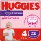 Фото - HUGGIES підгузки-трусики 4 9-14кг 52шт (для дівчаток)