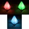 Фото - Соляная лампа SALTKEY PYRAMID (Пирамида) (red, green, blue) 4,5-5 кг