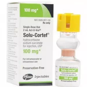СОЛУ-КОРТЕФ порошок для р-ну д/ін. по 100 мг №1 у флак. з р-ком типу Act-O-Vial- ціни у Снятині