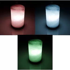 Соляная лампа SALTKEY CANDLE (Свеча)(red, green, blue) 4,5 кг- цены в Сумах
