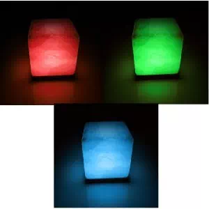 Соляная лампа SALTKEY CUBE (Куб) GIGANT (red, green, blue) 10-11 кг- цены в Днепре