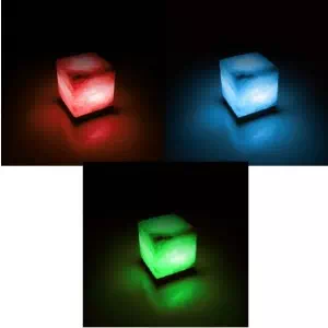 Соляная лампа SALTKEY CUBE (Куб)(red, green, blue) 3,5-4 кг- цены в Рава-Русская