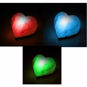 Соляная лампа SALTKEY LOVE (Сердце) (red, green, blue) 6 кг- цены в Глыбокая