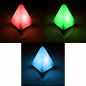 Соляная лампа SALTKEY PYRAMID (Пирамида) (red, green, blue) 4,5-5 кг- цены в Миргороде