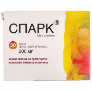 СПАРК® капсули прол./д., тв. по 200 мг №30 (10х3)- ціни у Охтирці