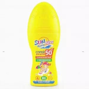 SPF-50+ спрей SUN MARINA Kids сонцезахисний для дітей 150мл- ціни у Соледарі