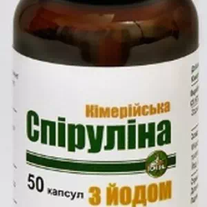 Спирулина йодированная таблетки 500мг №30- цены в Павлограде