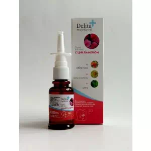 спрей для носа Delita+Medical з цикламеном 30мл- ціни у Горішні Плавні