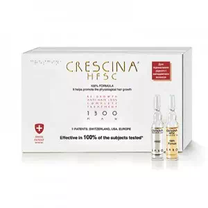 Средство (Crescina) Кресцина Полный курс при выпадении и для восст.роста волос 1300 для Муж. (фл.№20 по 3,5ml)- цены в Тульчине