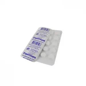 Стрептоцид таблетки 0.3г №10- цены в Кривой Рог