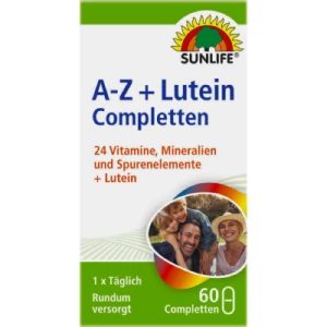 Витамины SUNLIFE A-Z+ Lutein Completten каплеты №60- цены в Полтаве