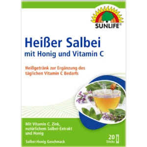 Вітаміни SUNLIFE Heiber Salbei mit Honig та Вітамін C стік №20- ціни у Хмільнику
