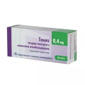 Инструкция к препарату Таниз 0.4мг №30