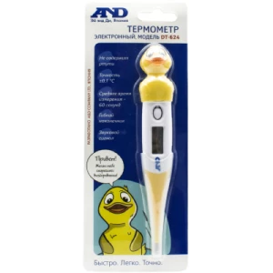 Термометр медичний електронний дитячий у вигляді каченя DT-624D A&D- ціни у Переяслав - Хмельницькому
