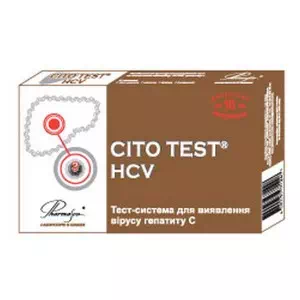 Тест CITO HCV для определения антител гепатита С- цены в Запорожье