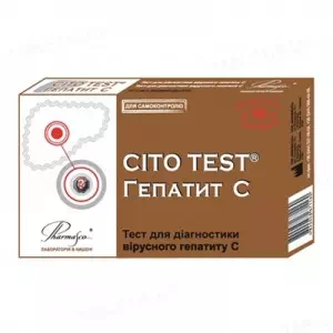 Тест-система Cito Test HCV для визначення вірусу гепатиту С в крові, 1 штука- ціни у Кремінній