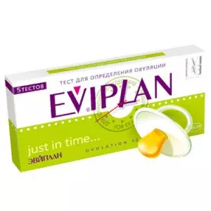 Набор тестов для определения овуляции и беременности EVIPLAN 5 + 1- цены в Дружковке