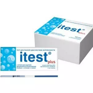 Інструкція до препарату Тест ITEST plus д /визн.вагітн. N1