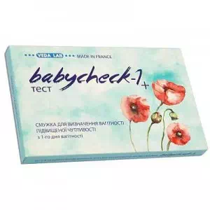 Тест-полоска для определения беременности BABYCHECK N1 св чув.- цены в Одессе