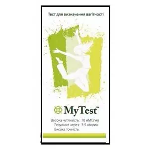Тест-смужка для визначення вагітності My Test №1- ціни у Соледарі